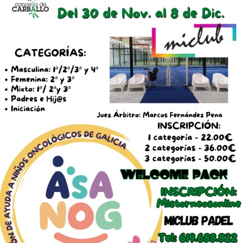 X Torneo Solidario-Asanog